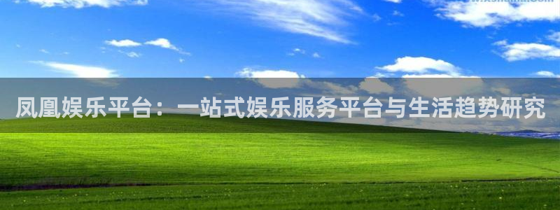 恒行5：凤凰娱乐平台：一站式娱乐服务平台与生活趋势研究
